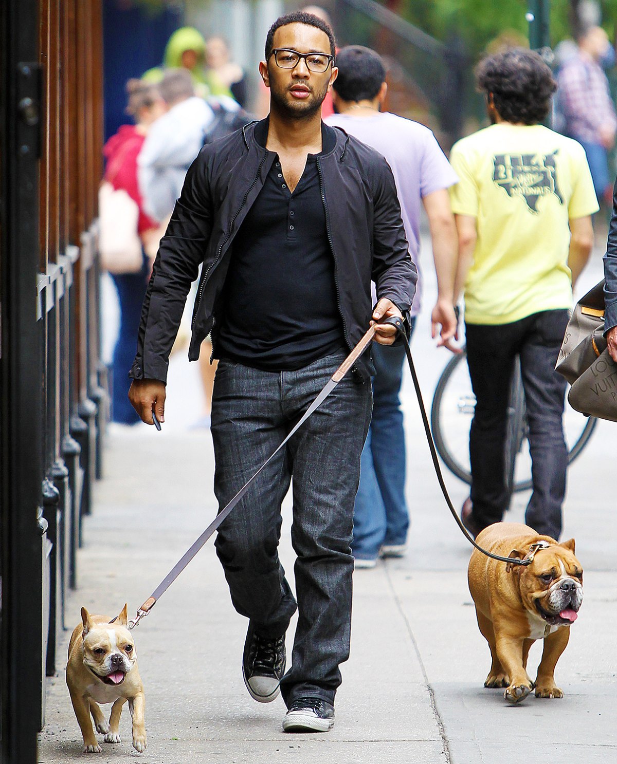 Hot Hunks Walking Dogs