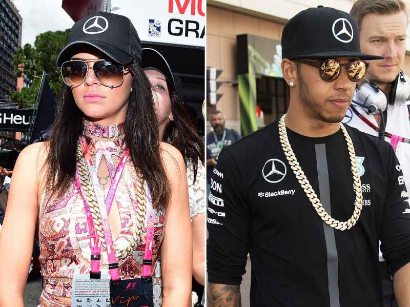 Kendall Jenner and Lewis Hamilton