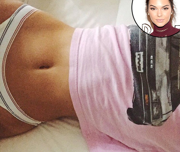 Kendall Jenner Strips Down To Her Underwear For Selfie See The Pic 