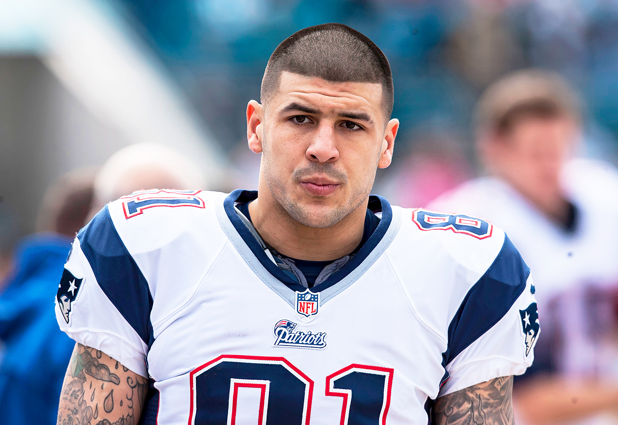 Aaron Hernandez had severe CTE; daughter sues NFL, Pats