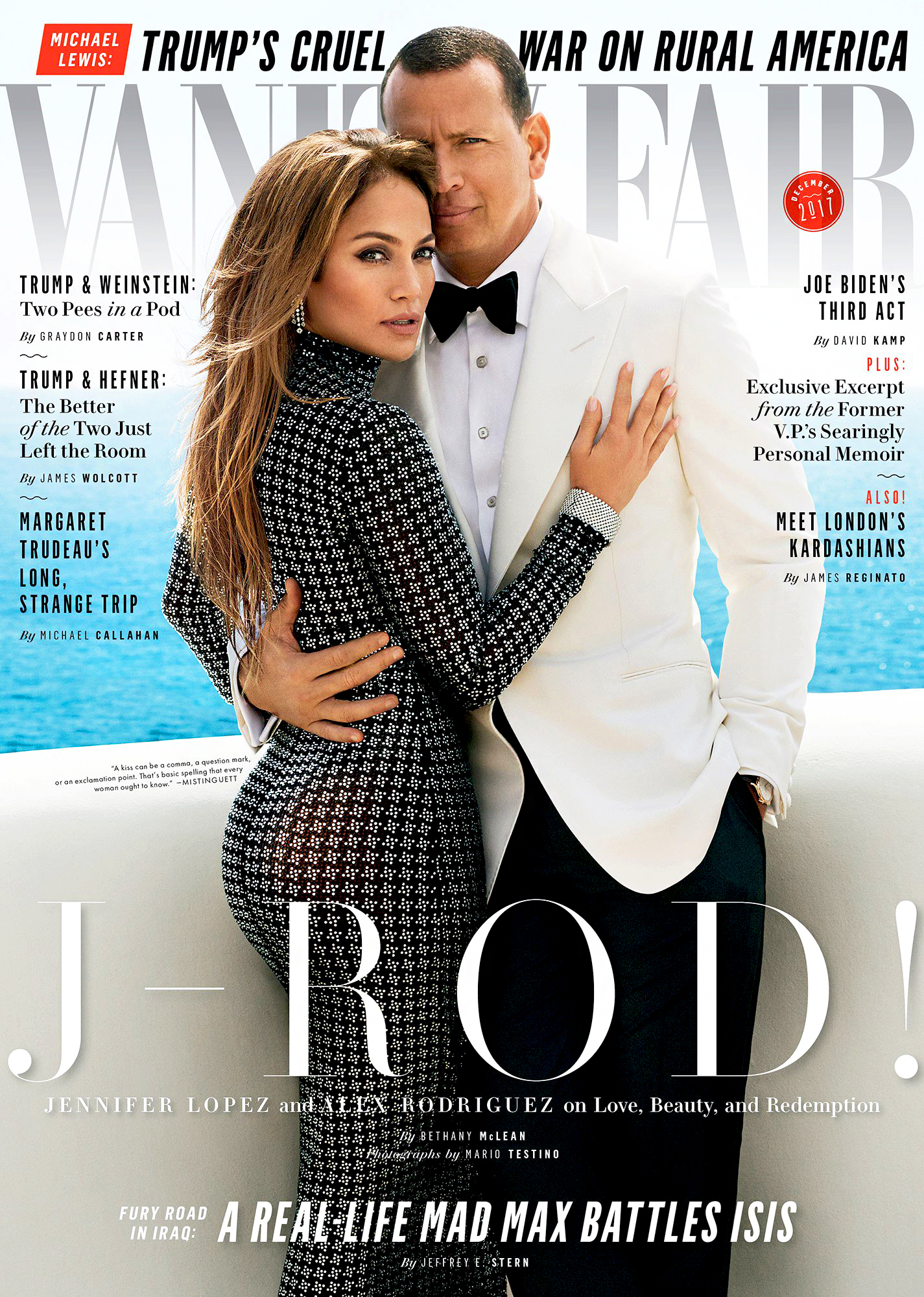 Vogue Magazine (December, 2022) Love is in the Air Jennifer Lopez Cover