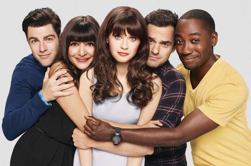 Max Greenfield Hannah Simone Zooey Deschanel Jake Johnson Lamorne Morris New Girl