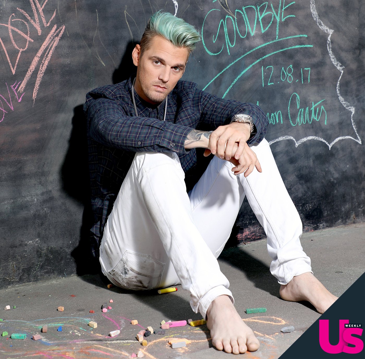 Aaron Carter Reveals Hes Still Smoking Weed After Rehab Us Weekly 0410