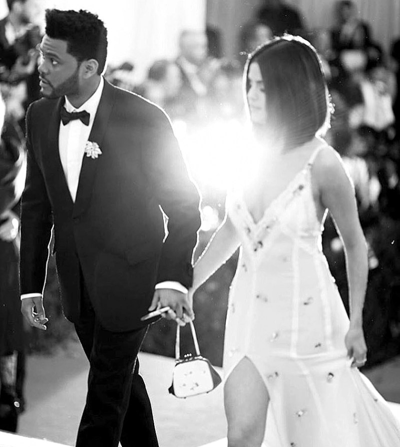 Selena Gomez and The Weeknd