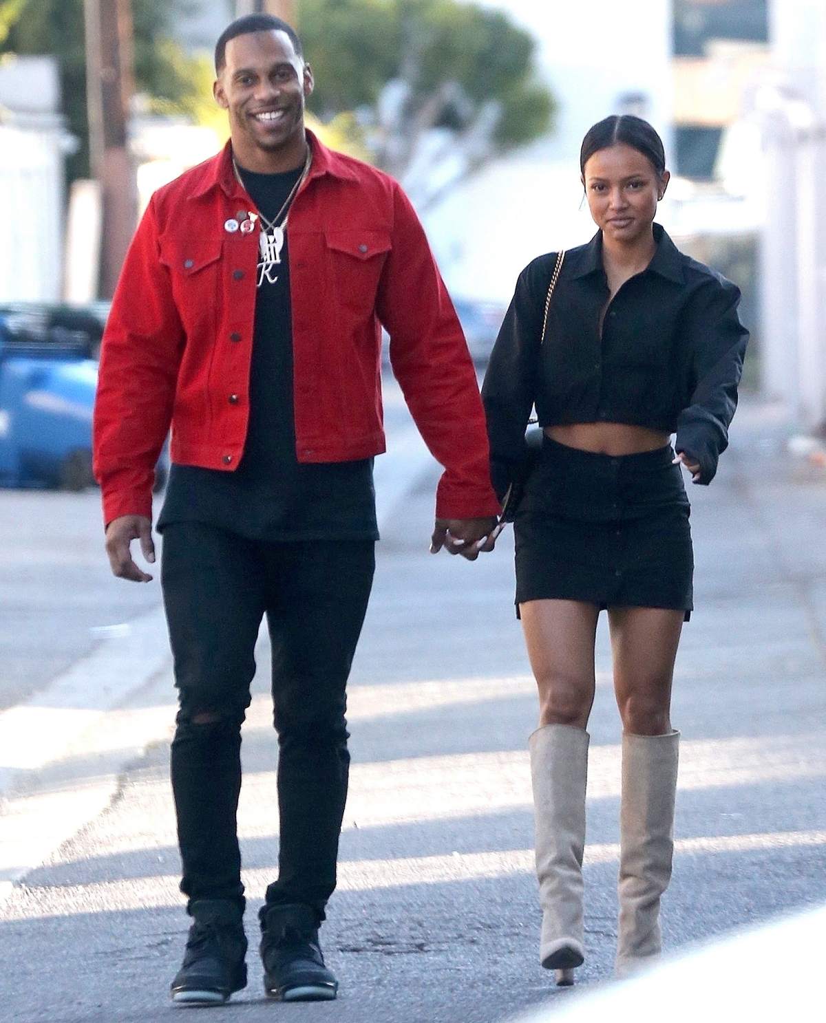 Victor Cruz Describes Karrueche Tran's Relationship With His Daughter