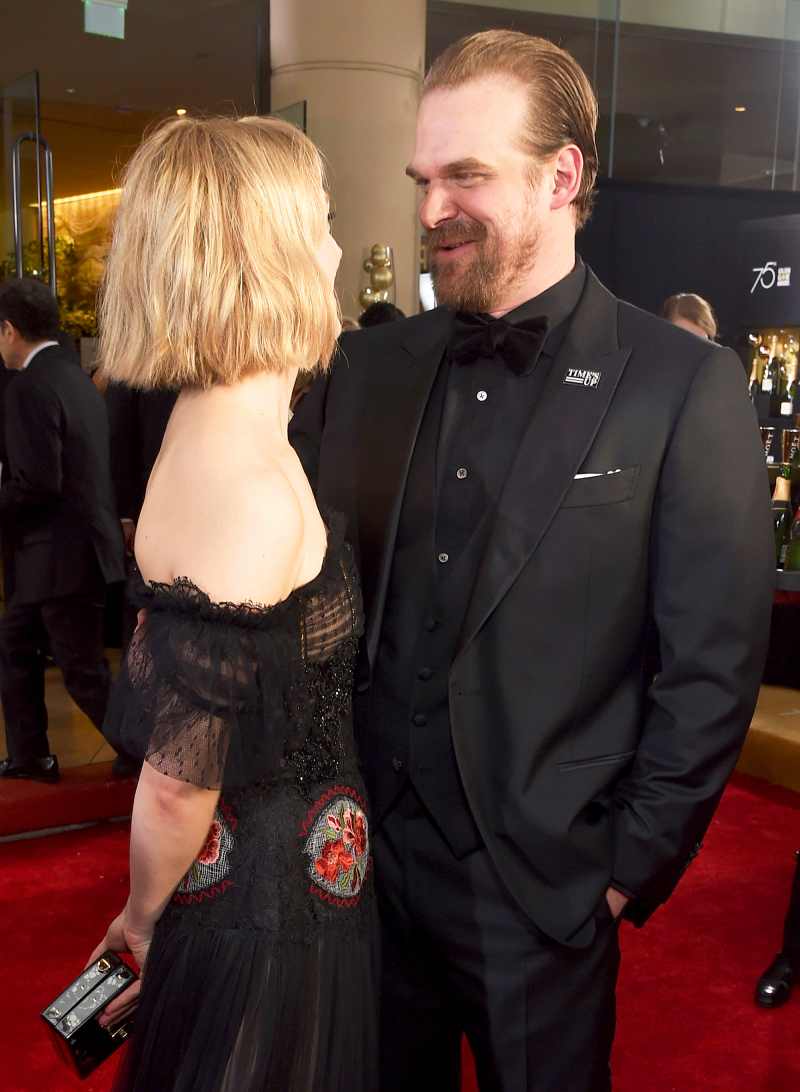 Is ‘stranger Things Actor David Harbour Dating Alison Sudol Us Weekly 