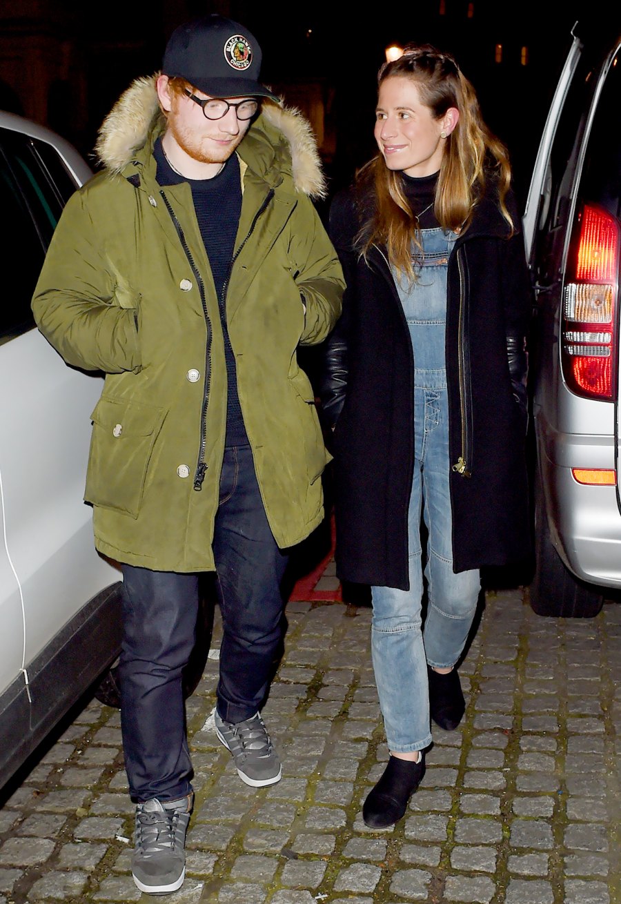 Ed Sheehans Fiancee Cherry Seaborn Rocks Huge Diamond Ring 4295