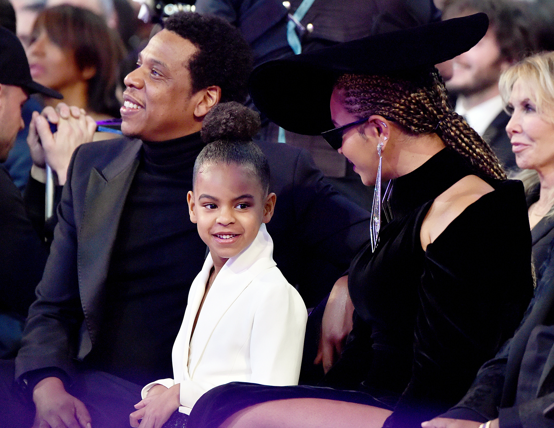 Grammys 2018 Blue Ivy Joins Beyonce Jay Z Pics