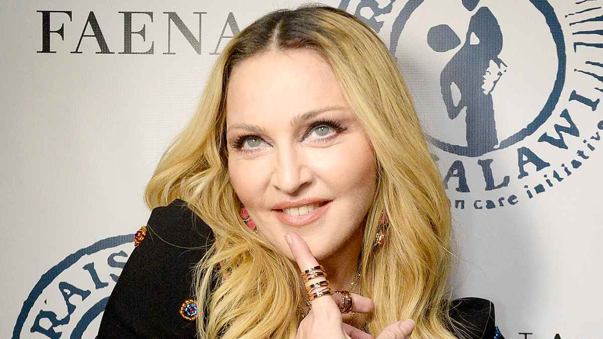 Madonna Anal Porn - Madonna Posts Topless Selfie With Louis Vuitton Handbag