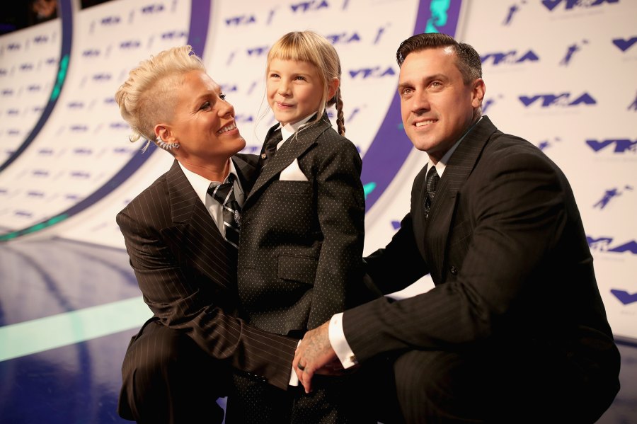 Pink and Carey Hart