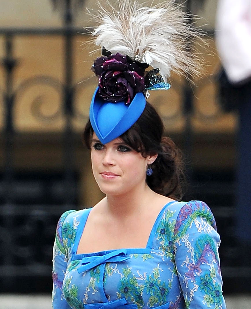 Engaged Princess Eugenie s Best Hats Fascinators Us Weekly