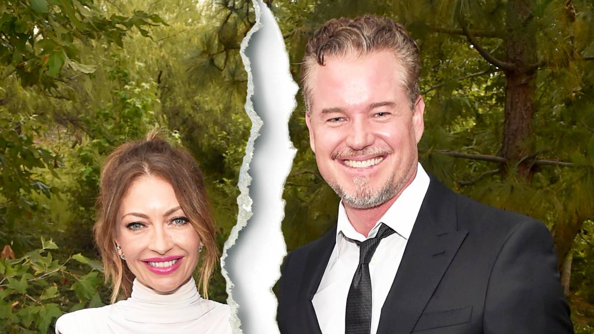 Eric Dane and wife Rebecca Gayheart at the Los Angeles World
