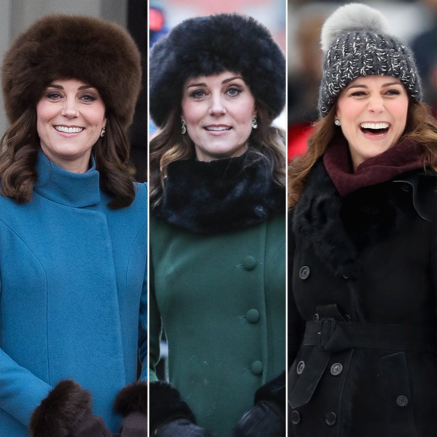 Kate Middleton Wears Fur Hats, Beanies in Sweden and Norway