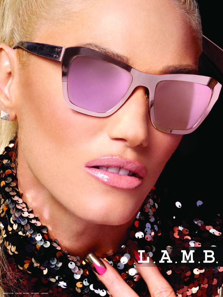 Gwen Stefani Spring 2018 Lamb X Tura Glasses Interview 1528