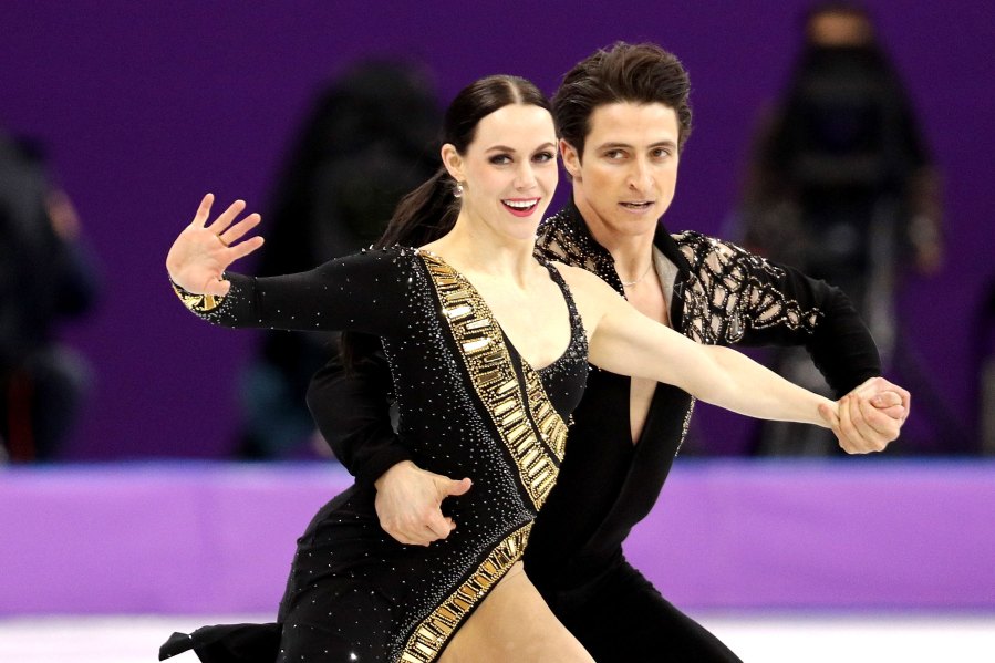 Tessa Virtue and Scott Moir