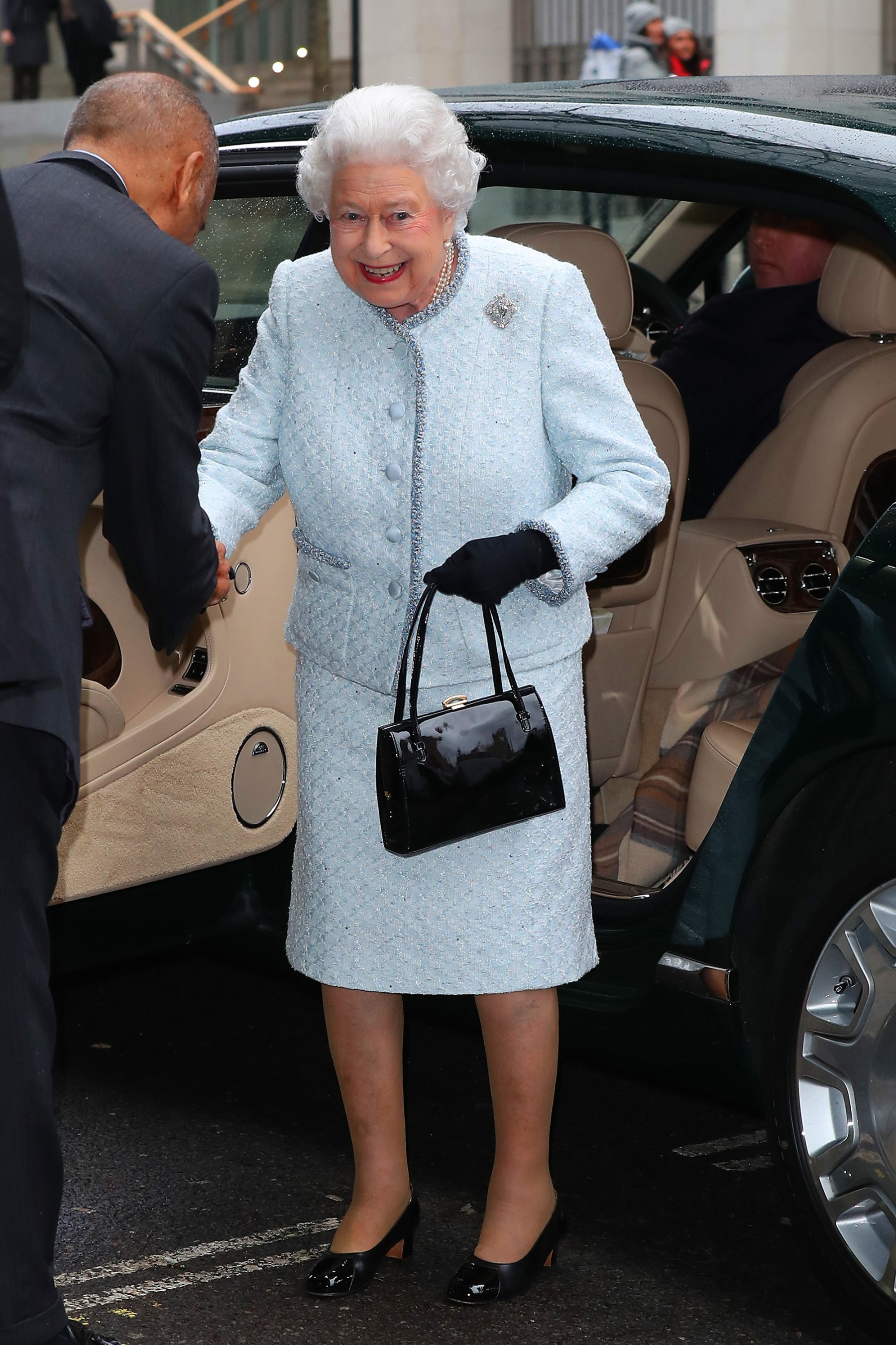 Queen Elizabeth Ii Attends London Fall 2018 Fashion Week