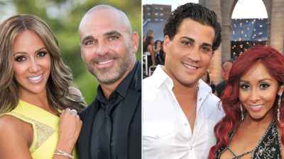 Las parejas sobrevivieron a la maldición de los reality shows: Snooki, Polizzi y Jionni LaValle Melissa Joe Gorga