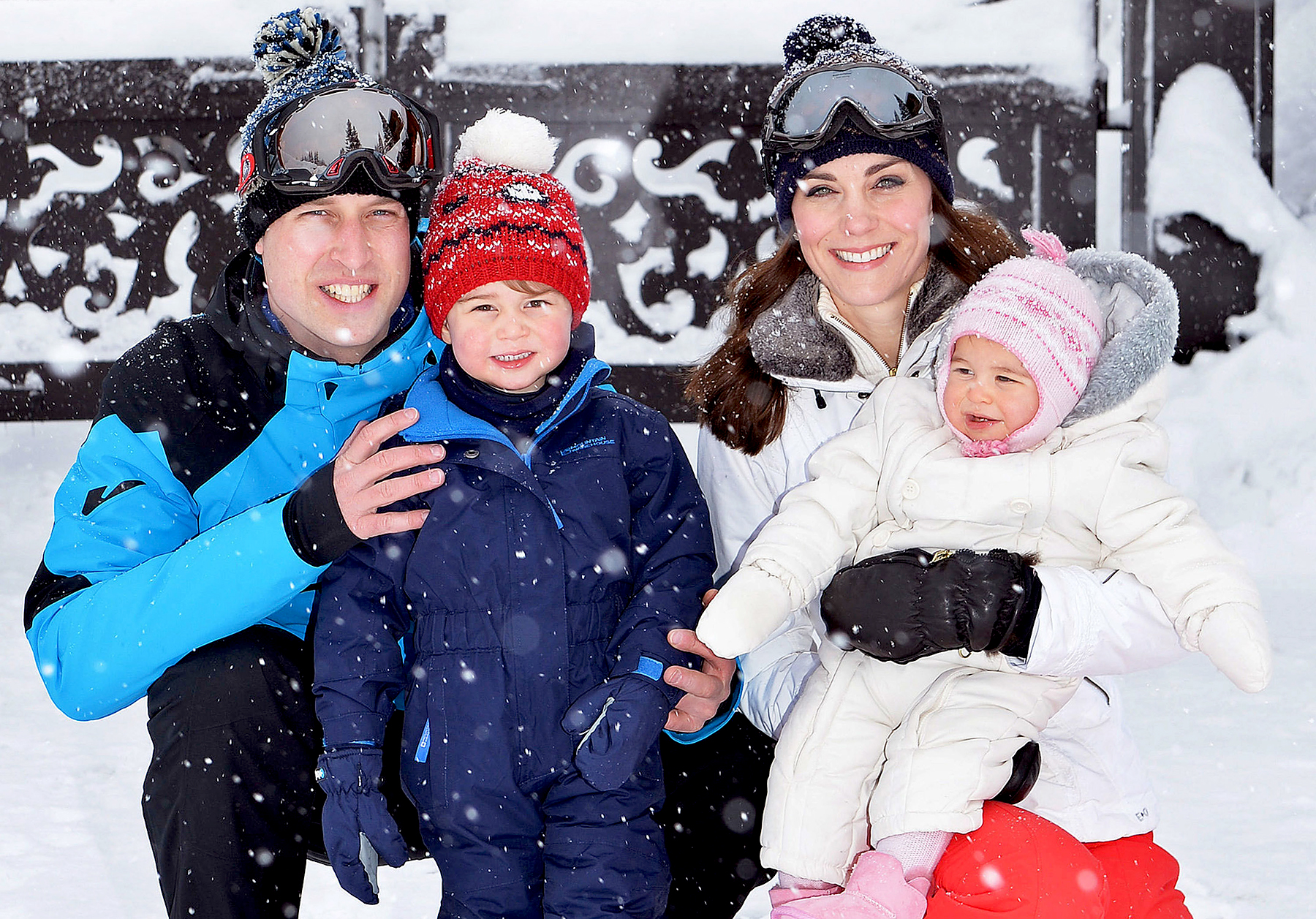 Los momentos más dulces del príncipe William y Kate Middleton con sus hijos