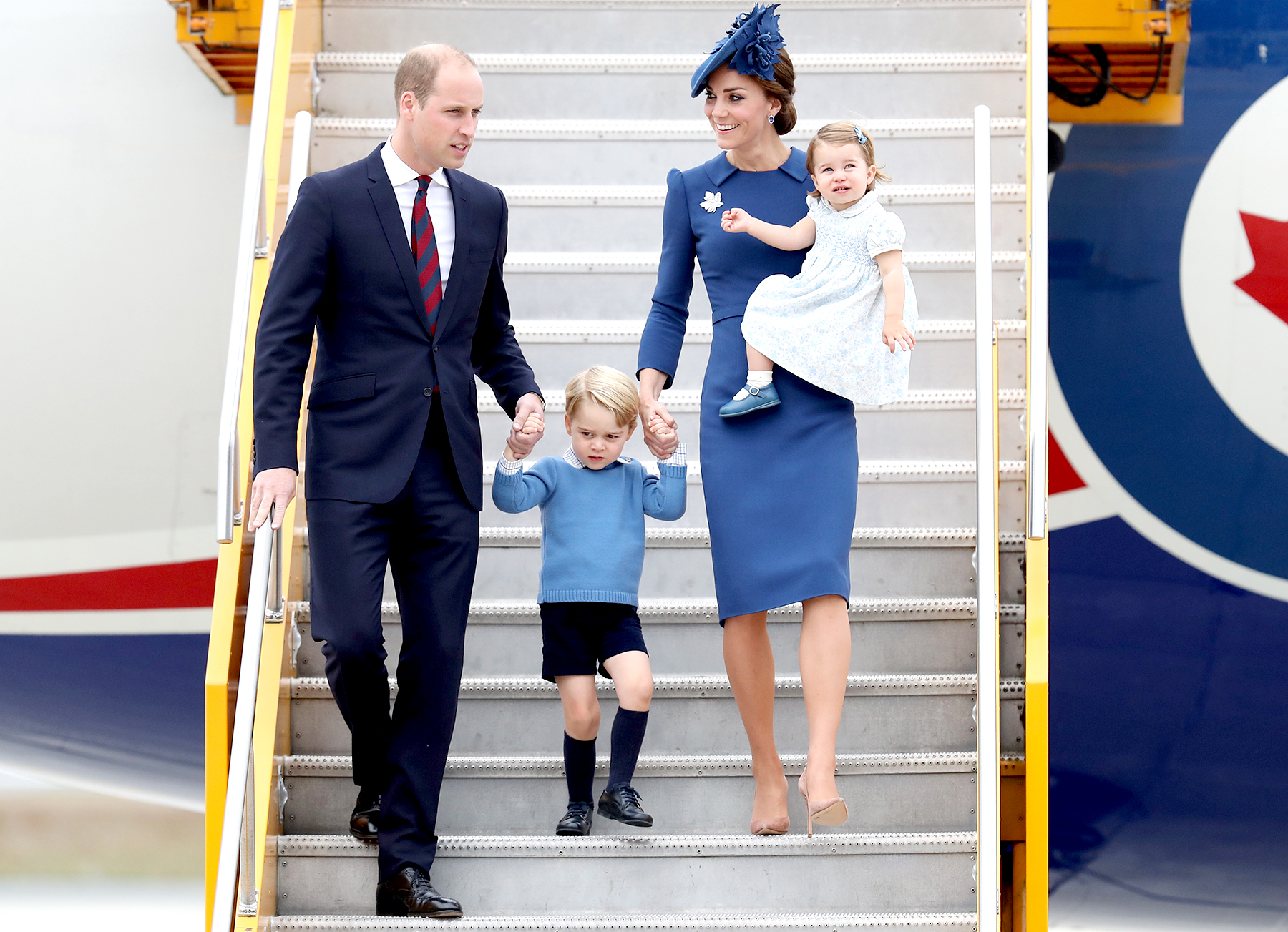 Los momentos más dulces del príncipe William y Kate Middleton con sus hijos