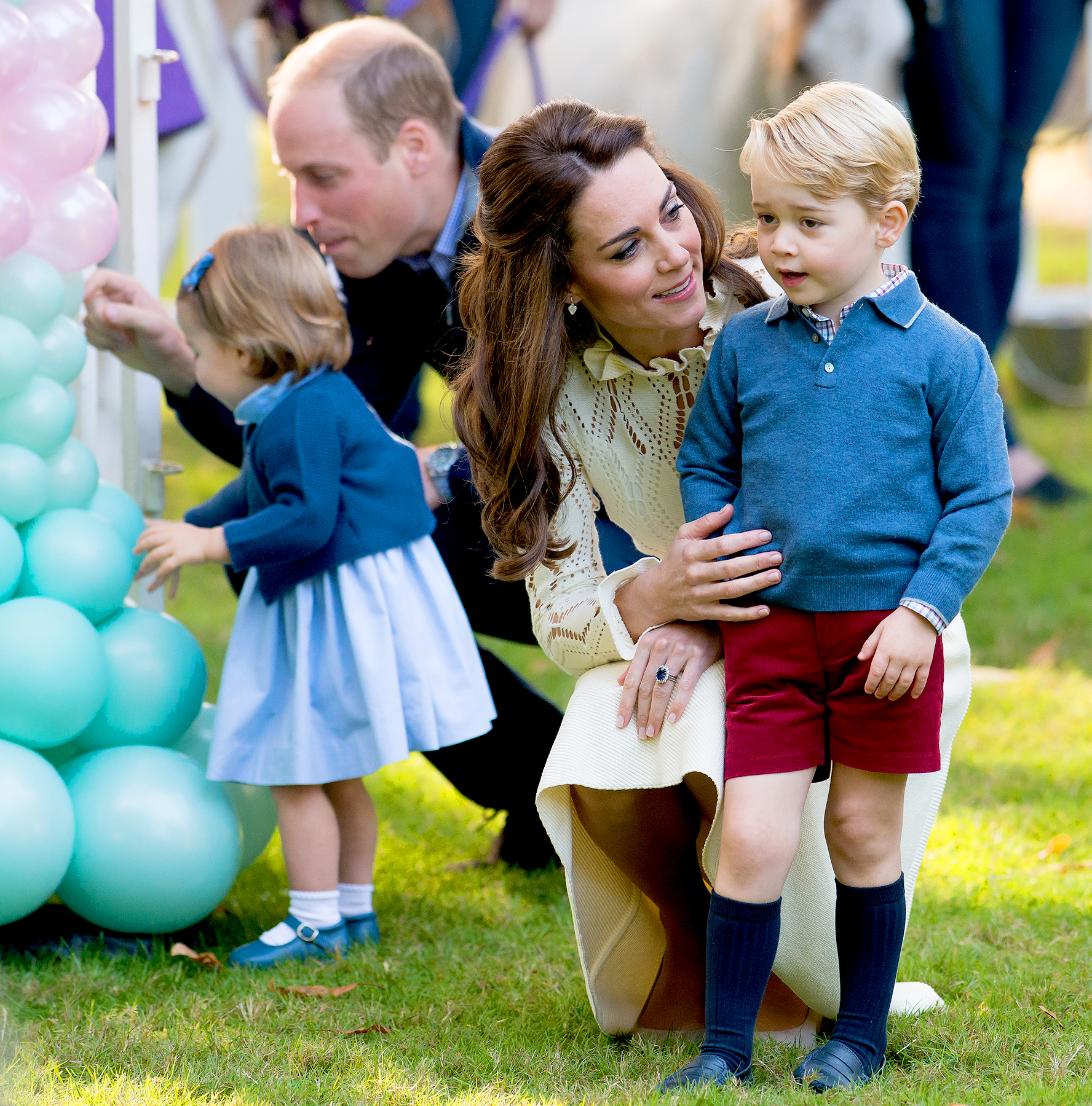 Los momentos más dulces del príncipe William y Kate Middleton con sus hijos