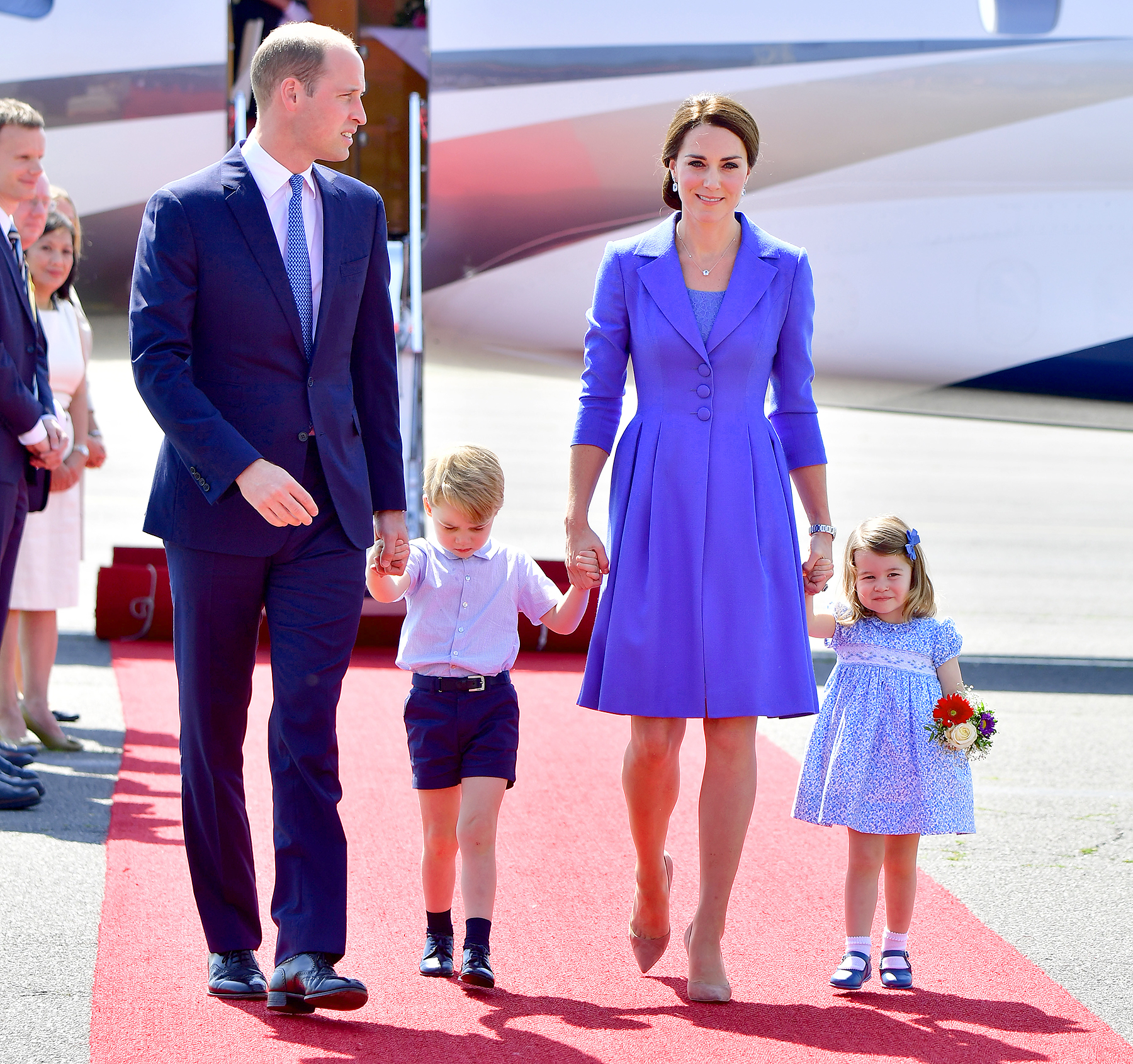 Die schönsten Momente von Prinz William und Kate Middleton mit ihren Kindern