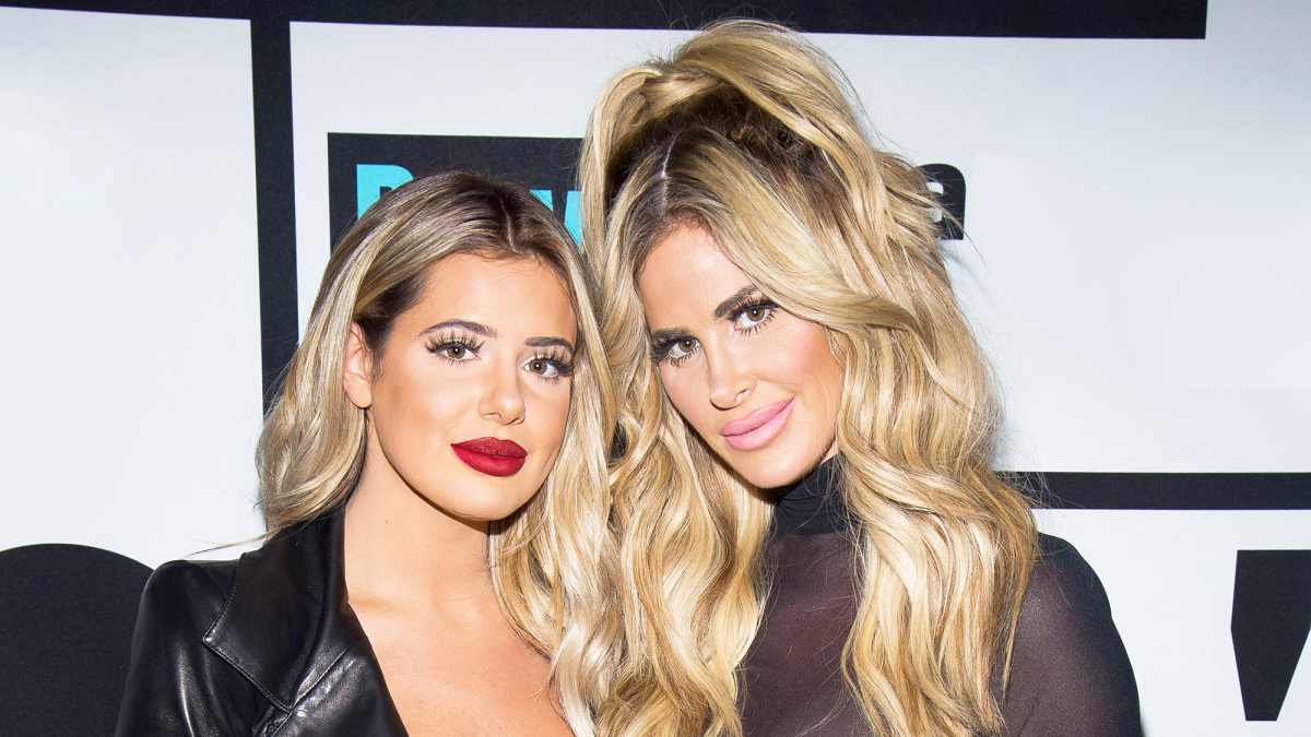 Kim Zolciak misses daughter Brielle and Michael Kopech while they