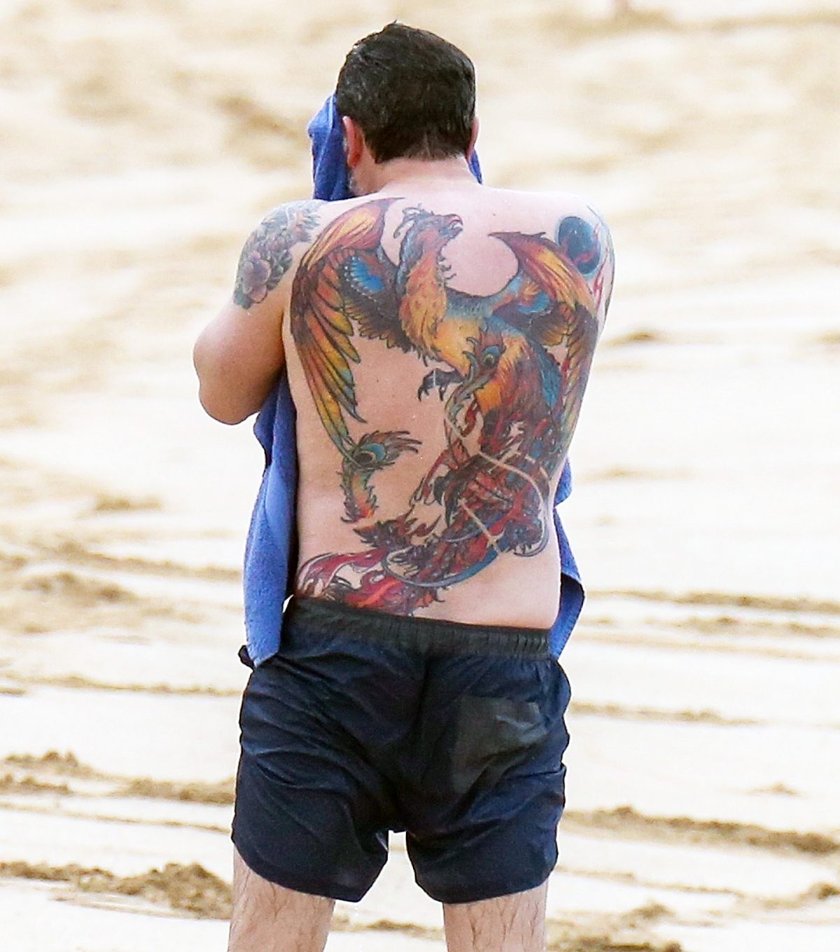 Ben Affleck Speaks Out About His ‘garish Back Tattoo Us Weekly 0700