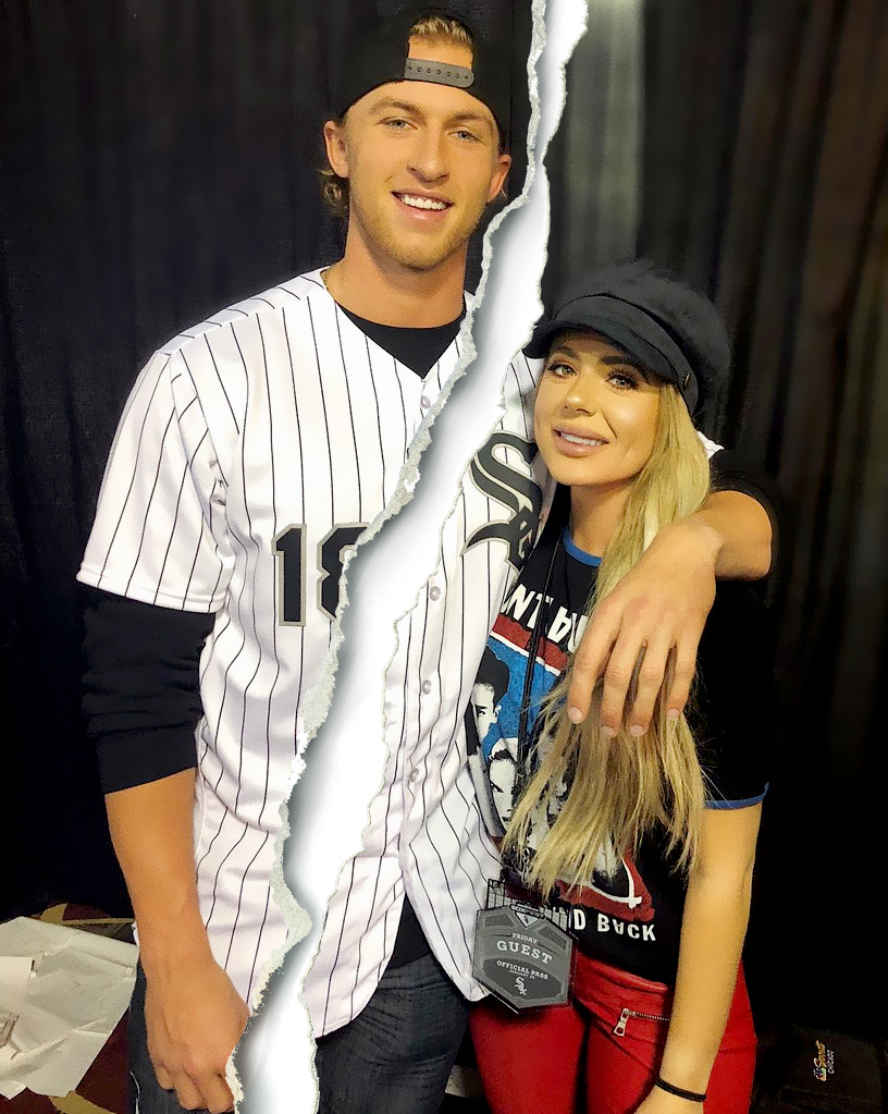 Brielle Biermann and Michael Kopech flaunt beach bodies on vacation in  Bahamas