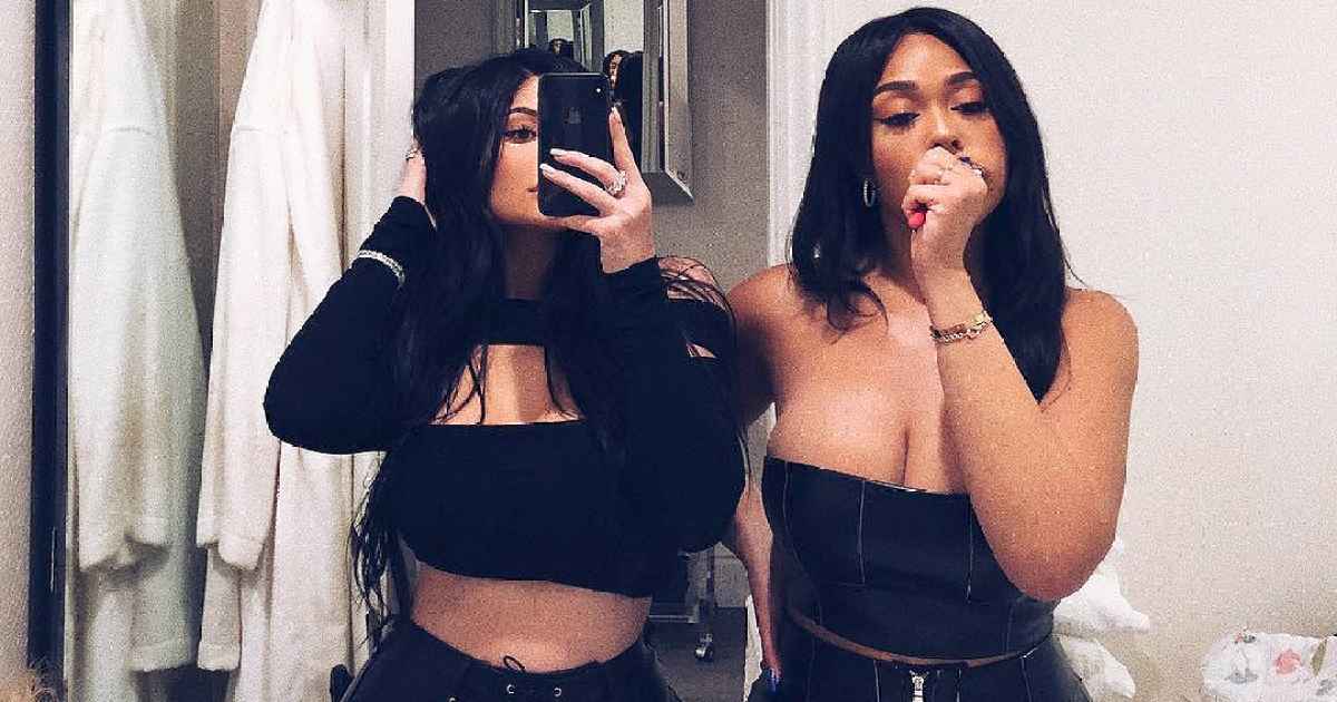 Kylie Jenner and Jordyn Woods Went Shopping in Coordinating Crop
