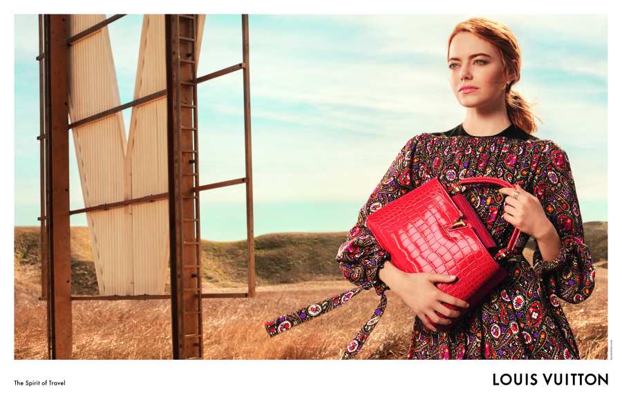 Emma Stone is the Face of Louis Vuitton Spirit of Travel 2018