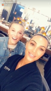 Kim Kardashian Hangs Out With Stranger Things’ Millie ...