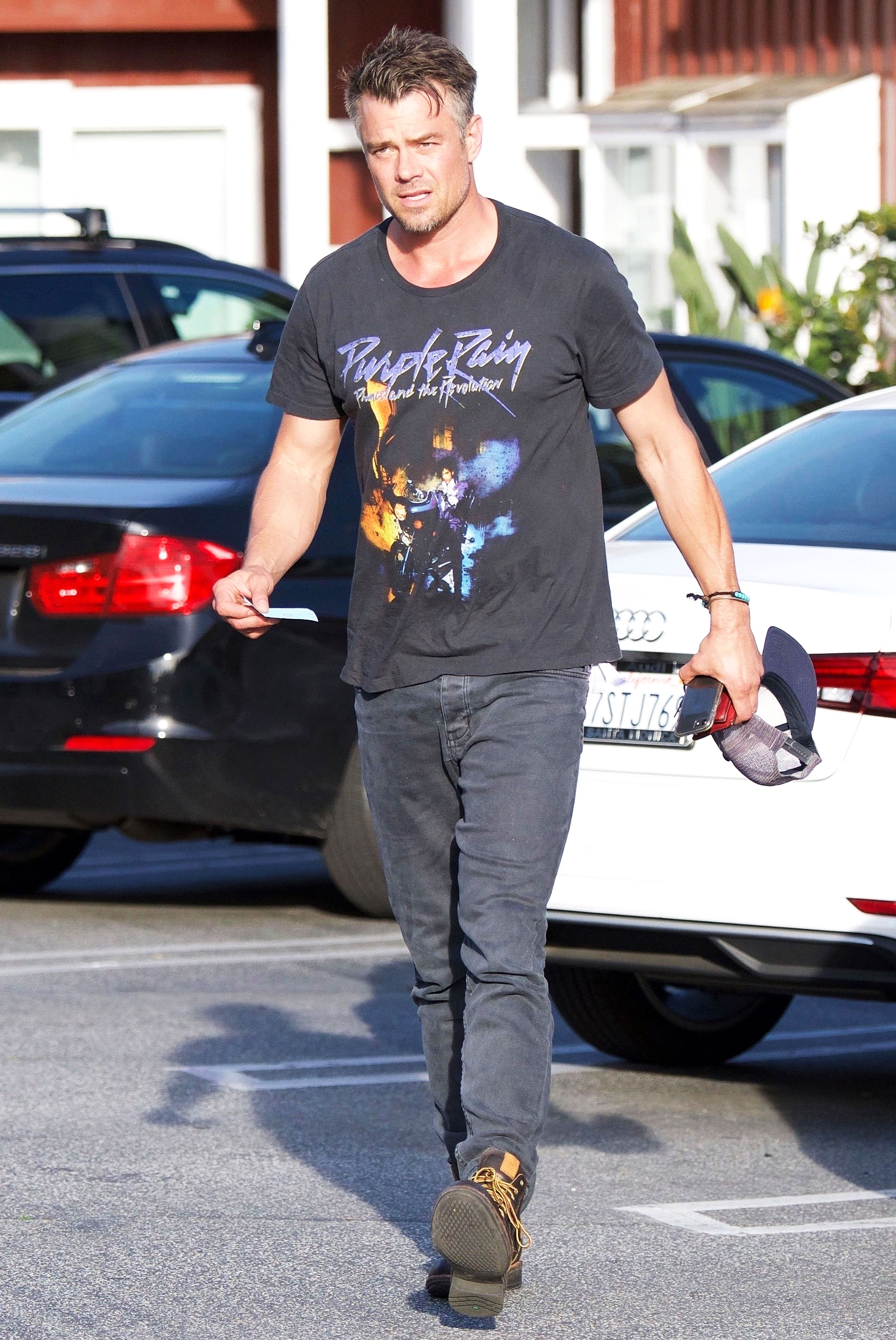 Celebrities wearing band sales t shirts