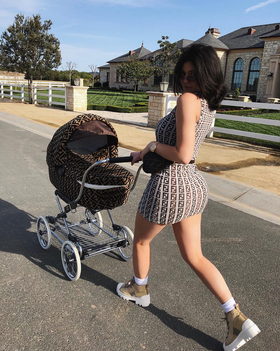Kylie Jenner Gives a Chic Peek at Baby Boy's Stylish Shoe Collection