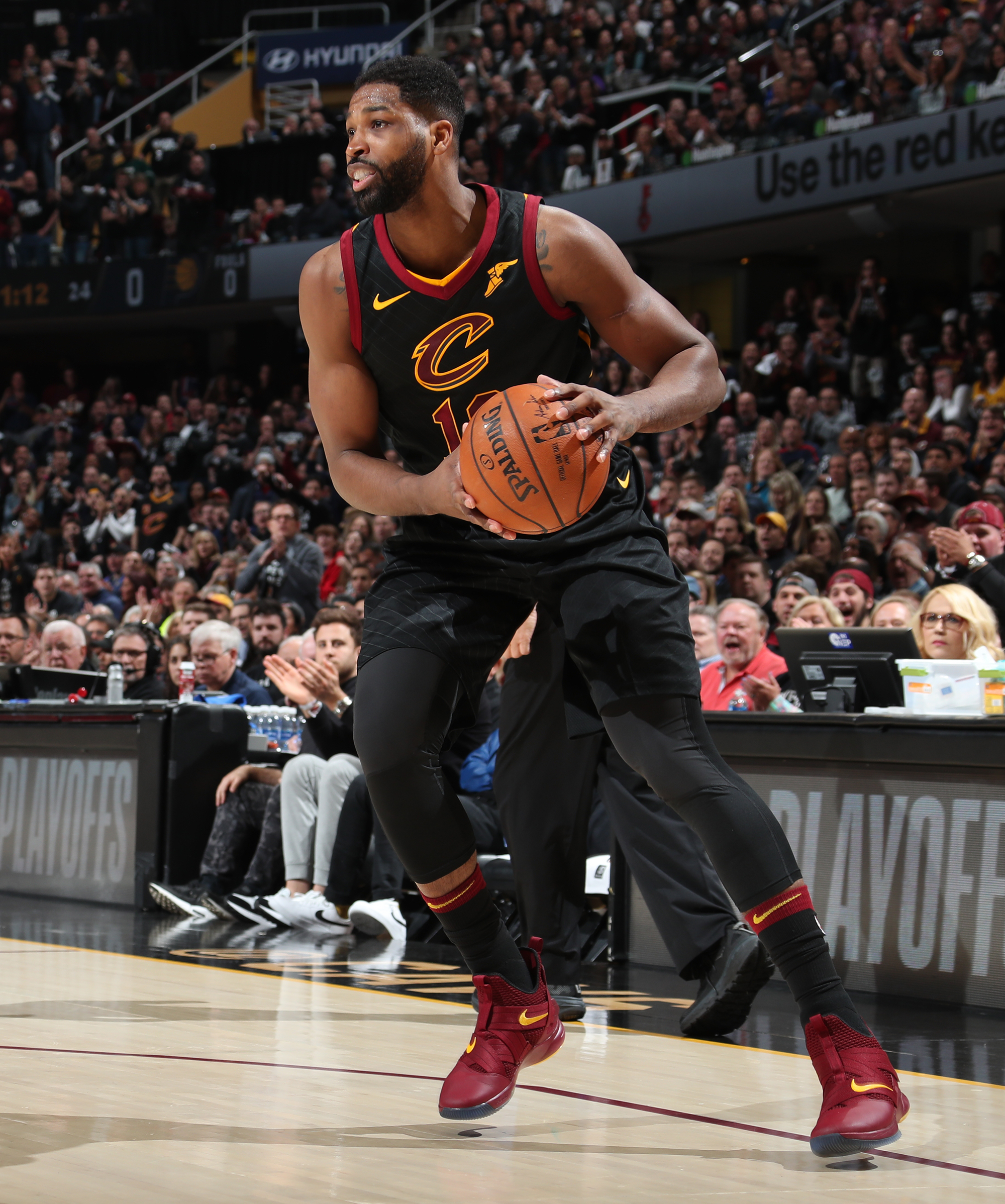 Tristan Thompson Trends on Twitter After Rebounding at Cavs Game Amid