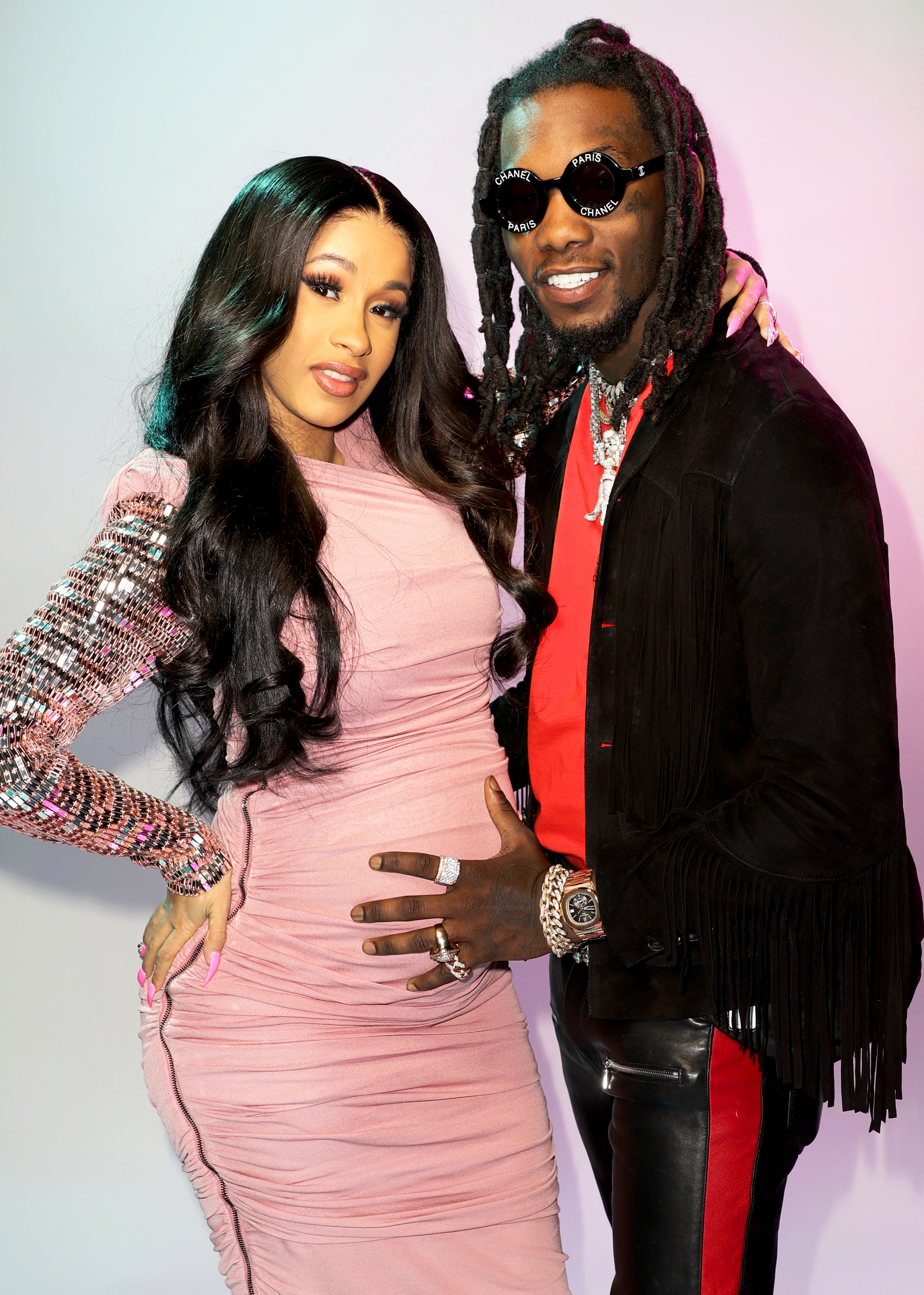 Cardi B Rushes to Offset s Side After Car Accident Report Us Weekly