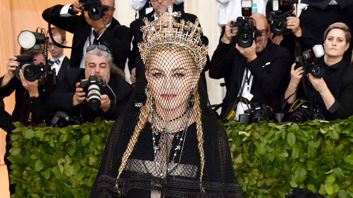 Madonna Met Gala 2018 Performance