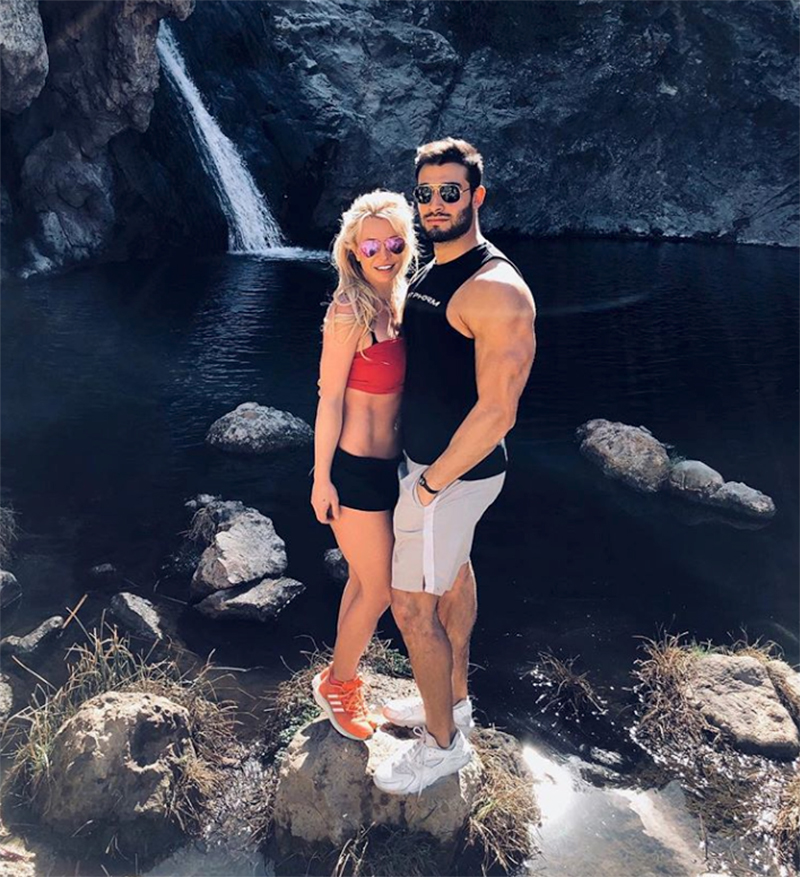 Britney Spears Sam Asghari S Cutest Instagrams Of Each Other