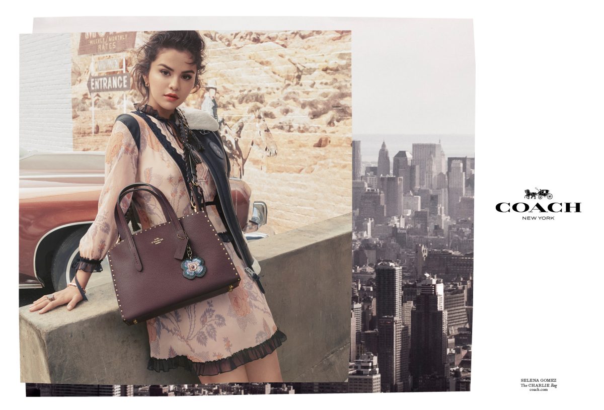 Selena Gomez Coach Bags 2019 Campaign