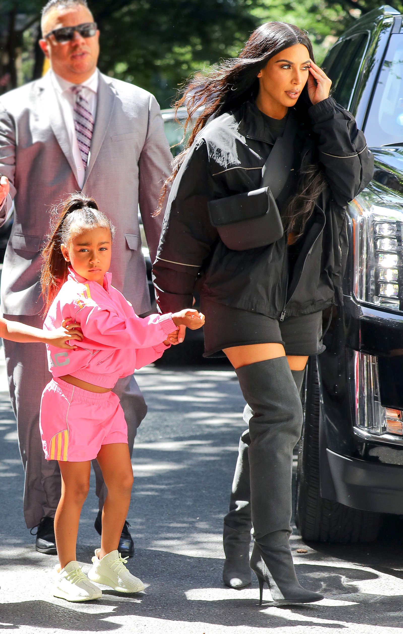 North West’s Birthday Ponytail, Long Straight Hair: Pics | Us Weekly