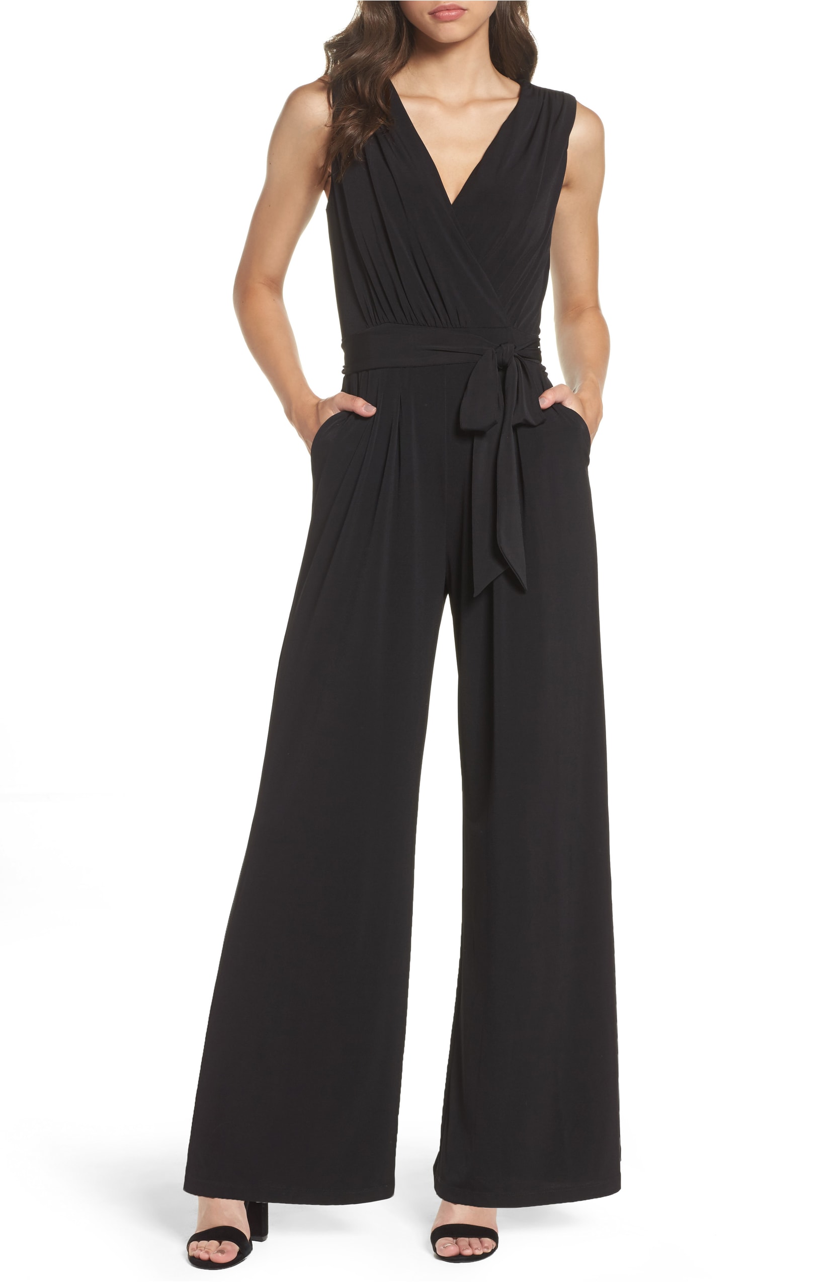 black vince camuto jumpsuit