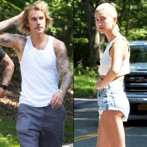 Justin Bieber And Hailey Baldwins Car Breaks Down In Hamptons