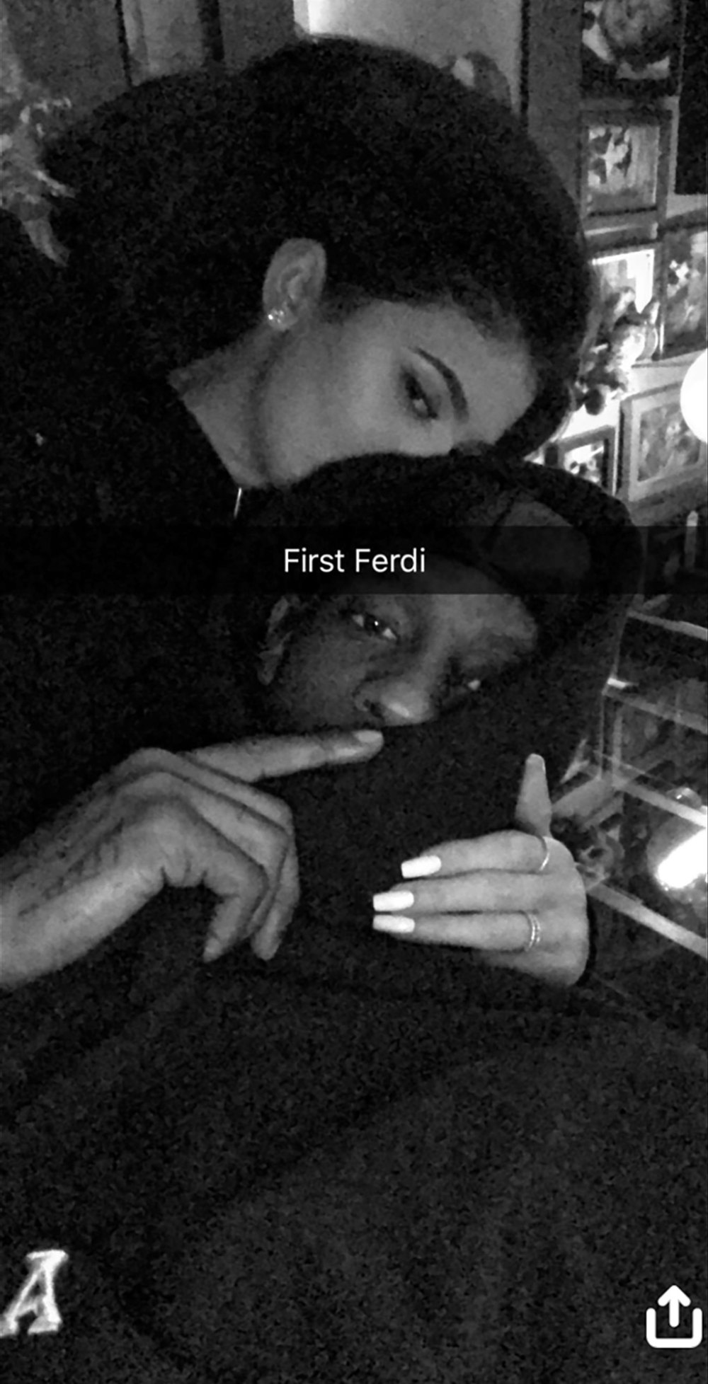 Kylie Jenner and Travis Scott Cuddle in PDA-Filled Pic