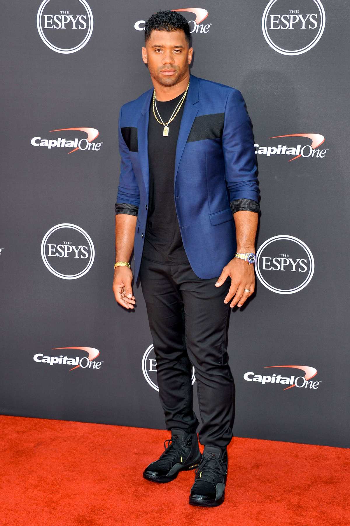 Chadwick Boseman in Louis Vuitton at the 2018 ESPY Awards
