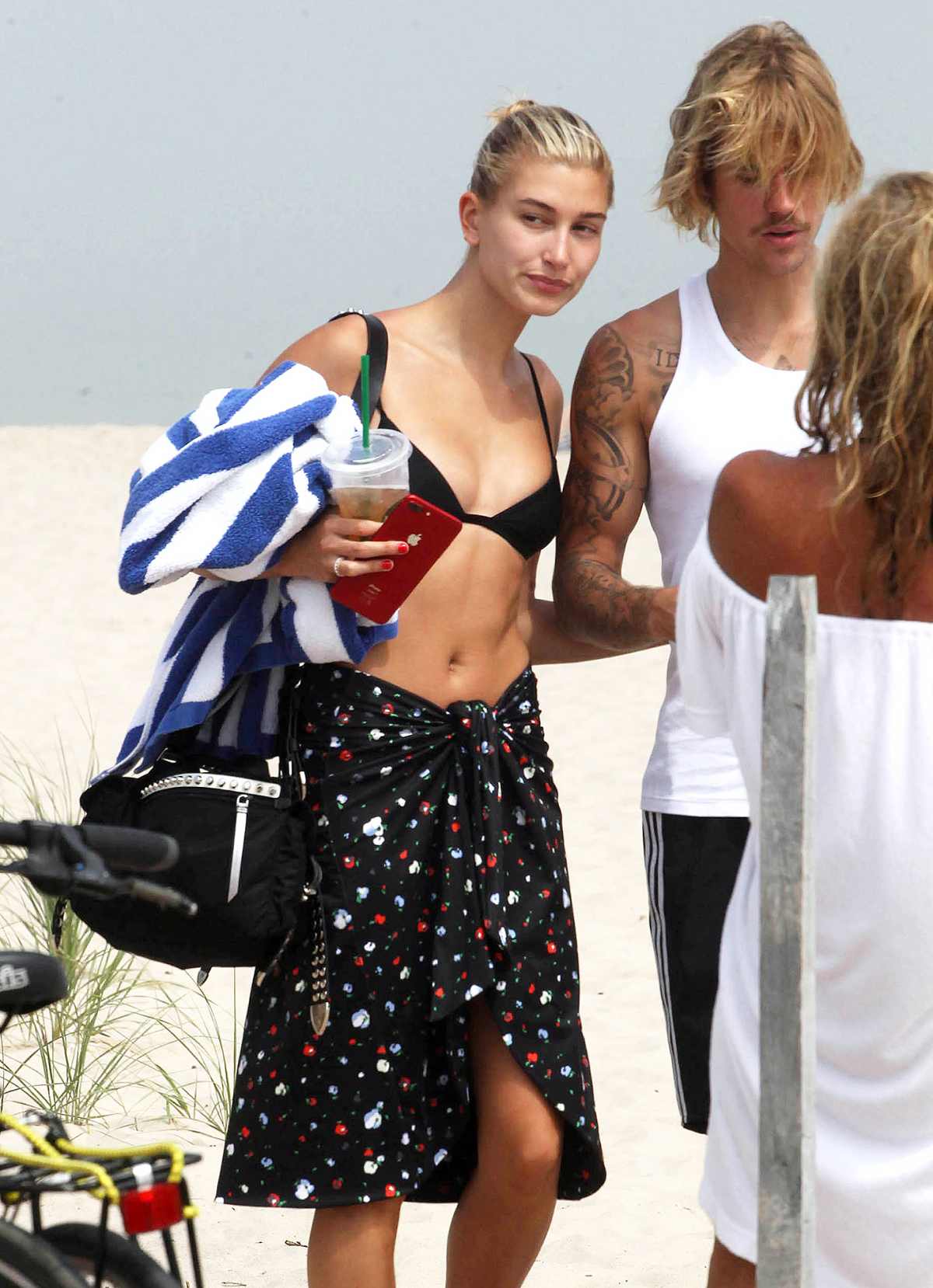 Hailey Baldwin With Justin Bieber in the Hamptons July 2, 2018