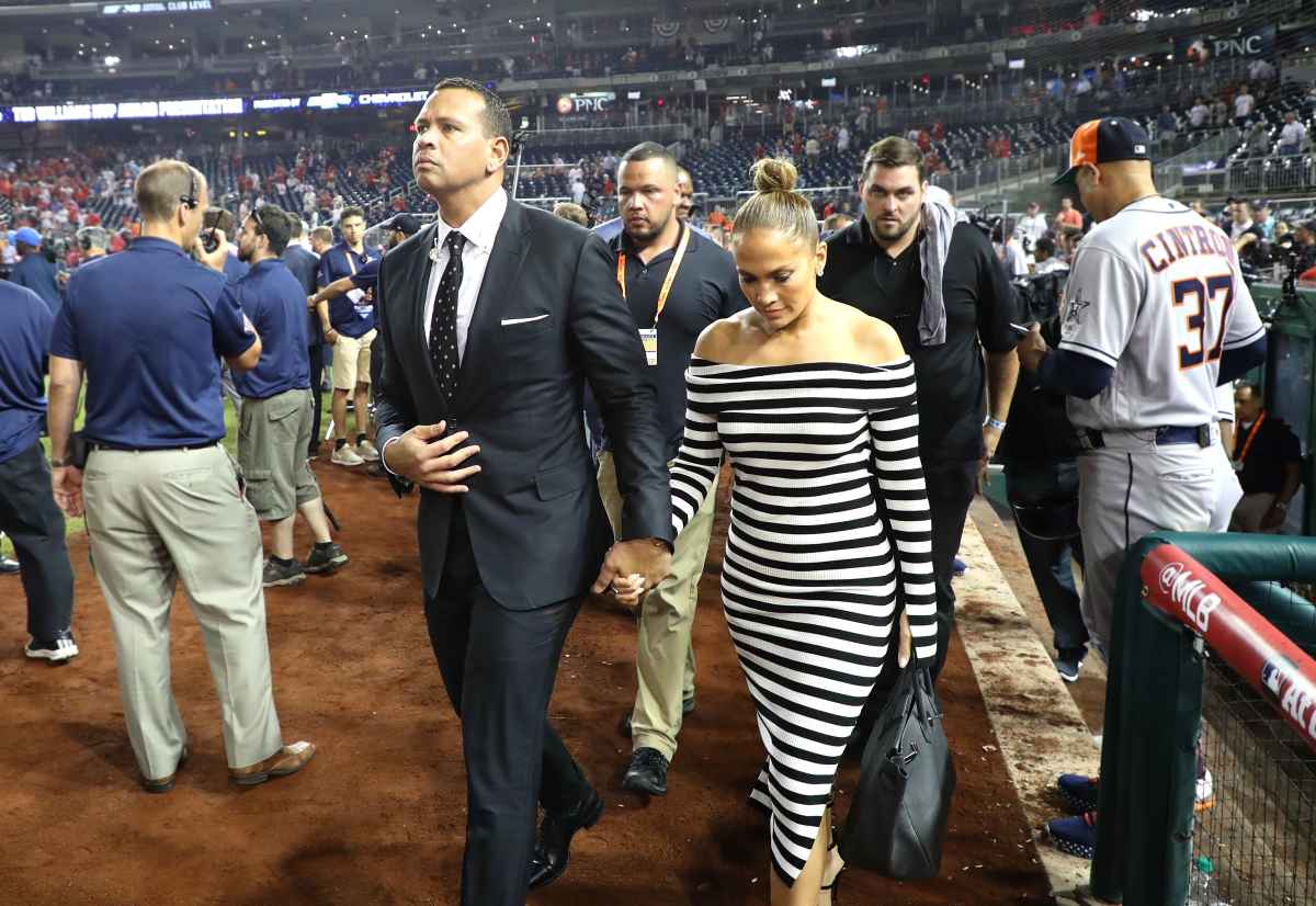 Alex Rodriguez Poses With Jennifer Lopez's Younger 'Fan Club' in a