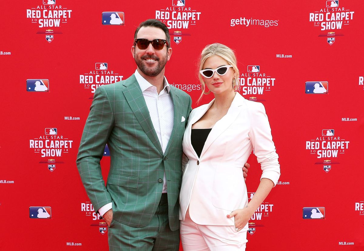 Kate Upton shows off baby bump at Astros ALDS Game 2 - ABC13 Houston