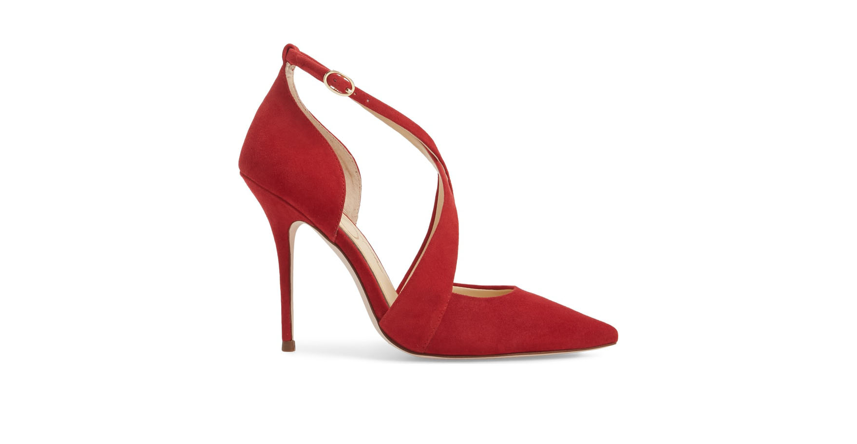 Jessica simpson clearance red suede pumps