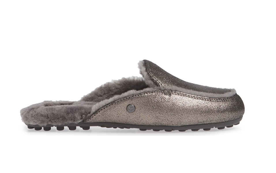 Ugg lane on sale metallic slipper