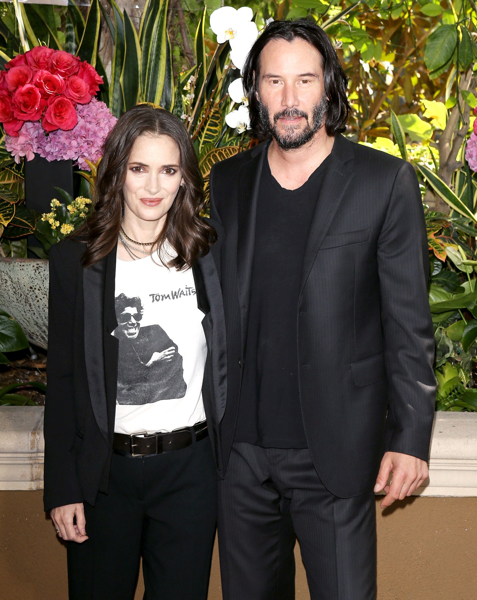 Winona Ryder, Keanu Reeves Twinning in Pantsuits After Marriage News: Pic