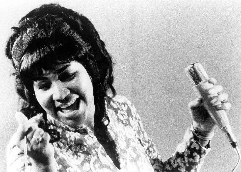Soul singer Aretha Franklin
